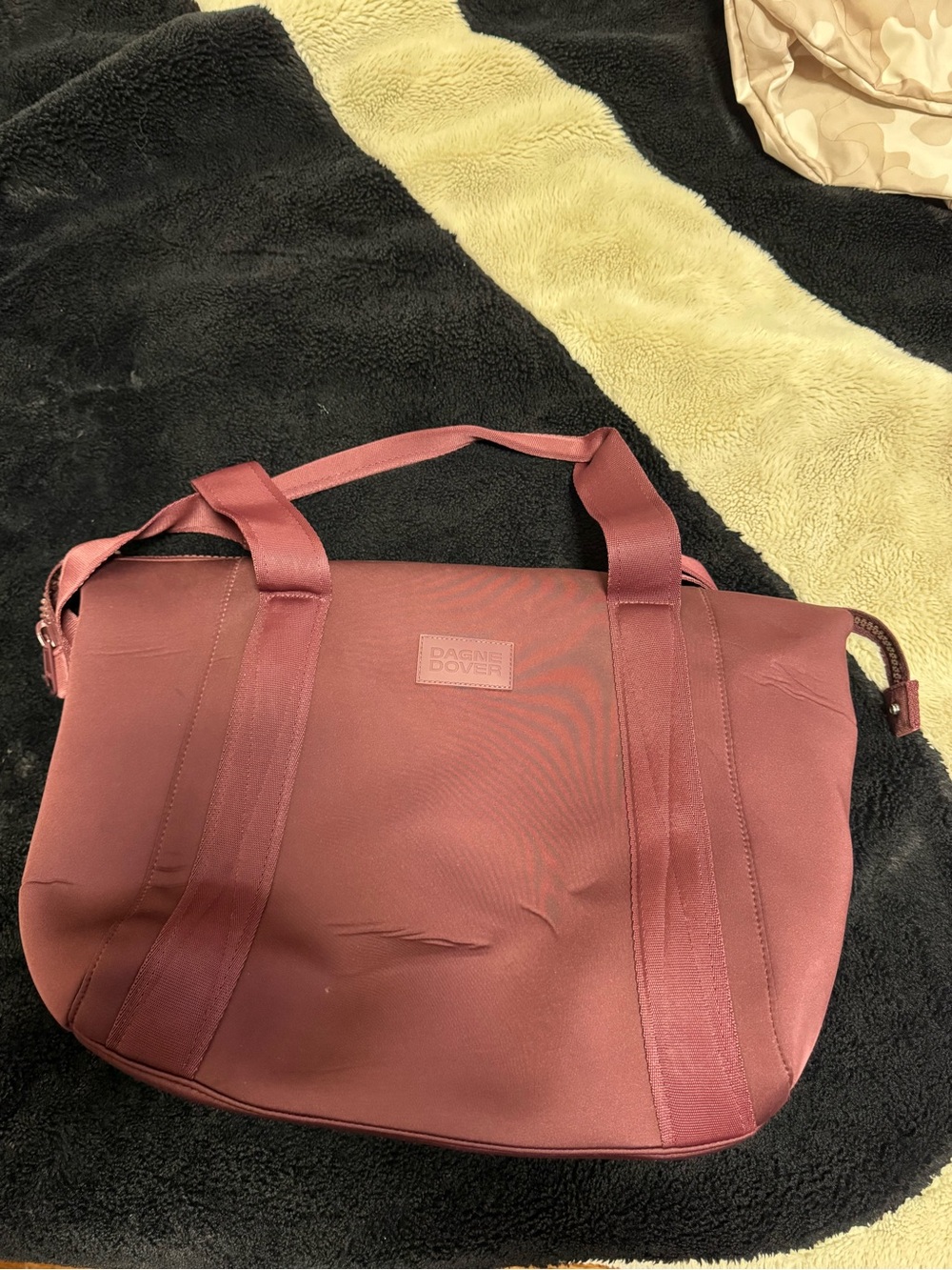 Dagne Dover Rose Maroon Everyday Tote